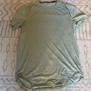 Lululemon Green Dry Sense Shirt